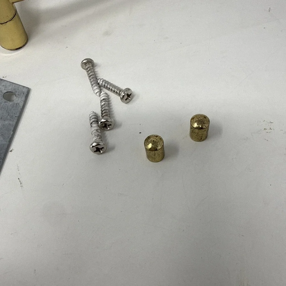 Vintage MCM Brass Articulating Swing Arm Sconce Lamp Wear Areas